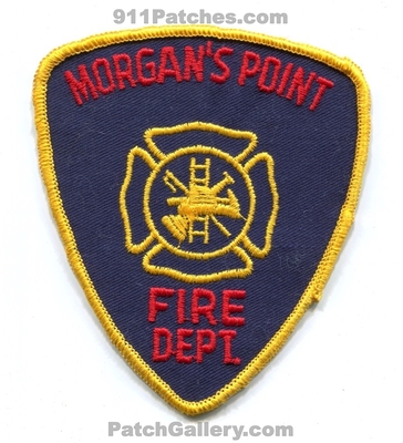 Morgans Point Fire Department Patch (Texas)
Scan By: PatchGallery.com
Keywords: dept.