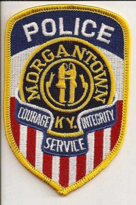 Morgantown Police
Thanks to EmblemAndPatchSales.com for this scan.
Keywords: kentucky