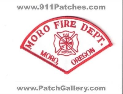 Moro Fire Rescue Department (Oregon)
Thanks to Bob Brooks for this scan.
Keywords: dept.