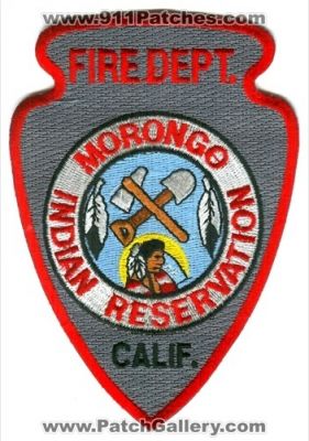 Morongo Indian Reservation Fire Department Patch (California)
Scan By: PatchGallery.com
Keywords: tribe tribal dept. calif.