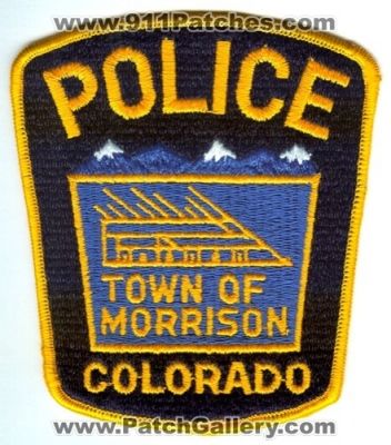 Morrison Police Department (Colorado)
Scan By: PatchGallery.com
Keywords: town of