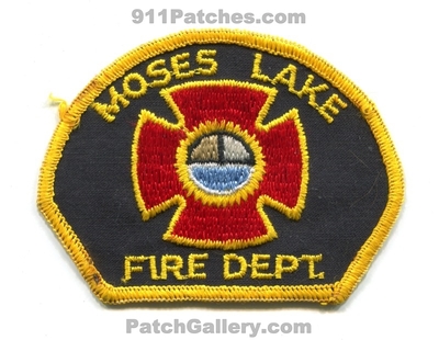 Moses Lake Fire Department Patch (Washington)
Scan By: PatchGallery.com
Keywords: dept.