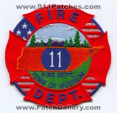Moshem Fire Department 11 (Tennessee)
Scan By: PatchGallery.com
Keywords: town of dept.