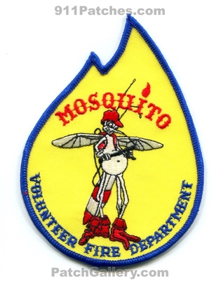 Mosquito Volunteer Fire Department Patch (California)
Scan By: PatchGallery.com
Keywords: vol. dept.
