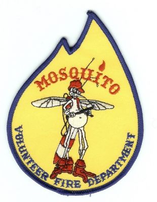 Mosquito Volunteer Fire Department
Thanks to PaulsFirePatches.com for this scan.
Keywords: california