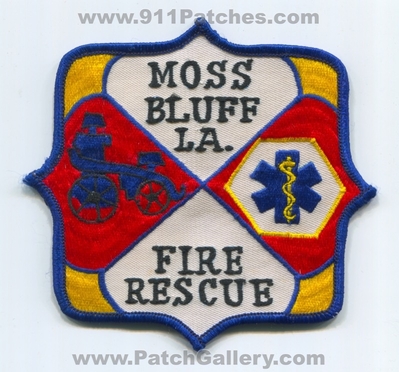 Moss Bluff Fire Rescue Department Patch (Louisiana)
Scan By: PatchGallery.com
Keywords: dept. la.