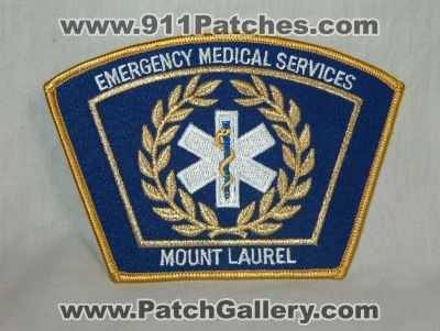 Mount Laurel Emergency Medical Services (New Jersey)
Thanks to Walts Patches for this picture.
Keywords: mt. ems