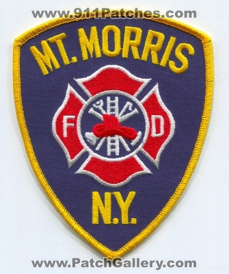 Mount Morris Fire Department (New York)
Scan By: PatchGallery.com
Keywords: mt. dept. fd ny n.y.