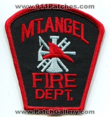 Mount Angel Fire Department (Oregon)
Scan By: PatchGallery.com
Keywords: dept. mt.