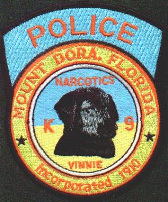 Mount Dora Police K-9 Narcotics
Thanks to EmblemAndPatchSales.com for this scan.
Keywords: florida mt k9