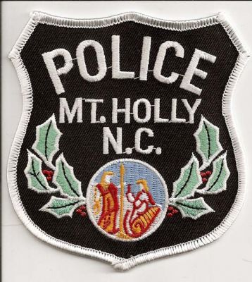 Mount Holly Police
Thanks to EmblemAndPatchSales.com for this scan.
Keywords: north carolina mt