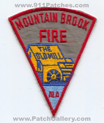 Mountain Brook Fire Department Patch (Alabama)
Scan By: PatchGallery.com
Keywords: mtn. dept. the old mill
