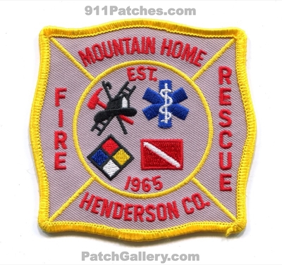 Mountain Home Fire Rescue Department Henderson County Patch (North Carolina)
Scan By: PatchGallery.com
Keywords: dept. co. est. 1965