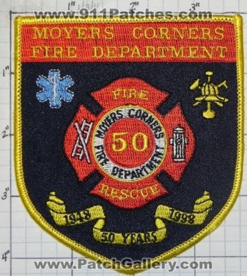 Moyers Corners Fire Department 50 Years (New York)
Thanks to swmpside for this picture.
Keywords: dept. rescue