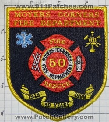 Moyers Corners Fire Department 50 Years (New York)
Thanks to swmpside for this picture.
Keywords: dept. rescue