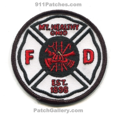 Mount Healthy Fire Department Patch (Ohio)
Scan By: PatchGallery.com
Keywords: mt. dept. est. 1898