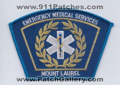 Mount Laurel Emergency Medical Services (New Jersey)
Thanks to PaulsFirePatches.com for this scan.
Keywords: mt. ems