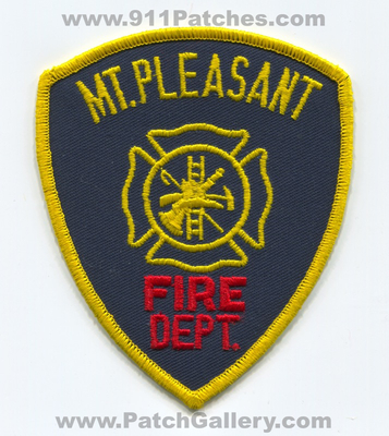 Mount Pleasant Fire Department Patch (North Carolina)
Scan By: PatchGallery.com
Keywords: mt. dept.