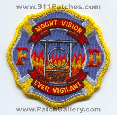Mount Vision Fire Department Patch (New York)
Scan By: PatchGallery.com
Keywords: mt. dept. fd since 1949 ever vigilant