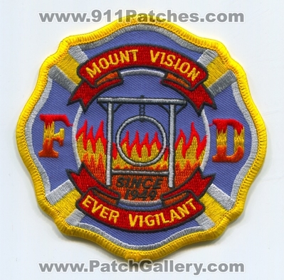 Mount Vision Fire Department Patch (New York)
Scan By: PatchGallery.com
Keywords: mt. dept. fd since 1949 ever vigilant