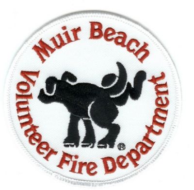 Muir Beach Volunteer Fire Department
Thanks to PaulsFirePatches.com for this scan.
Keywords: california