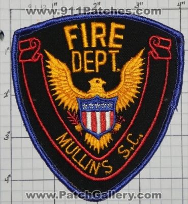 Mullins Fire Department (South Carolina)
Thanks to swmpside for this picture.
Keywords: dept. s.c. sc