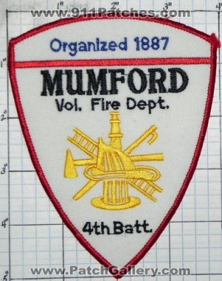 Mumford Volunteer Fire Department (New York)
Thanks to swmpside for this picture.
Keywords: vol. dept. 4th batt. battalion
