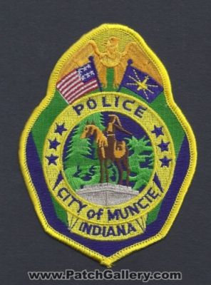 Muncie Police Department (Indiana)
Thanks to Paul Howard for this scan.
Keywords: dept. city of