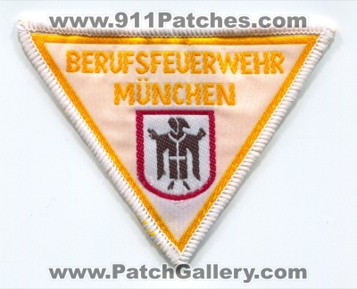 Munich Fire Department Patch (Germany)
Scan By: PatchGallery.com
Keywords: dept. berufsfeuerwehr munchen