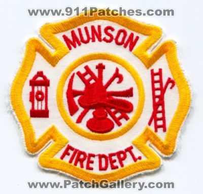 Munson Fire Department (UNKNOWN STATE)
Scan By: PatchGallery.com
Keywords: dept.