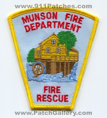 Munson Fire Rescue Department Patch (Ohio)
Scan By: PatchGallery.com
Keywords: dept.