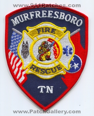 Murfreesboro Fire Rescue Department Patch (Tennessee)
Scan By: PatchGallery.com
Keywords: dept. tn