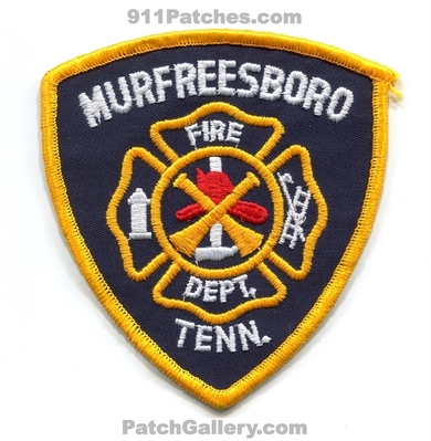 Murfreesboro Fire Department Patch (Tennessee)
Scan By: PatchGallery.com
Keywords: dept. tenn.