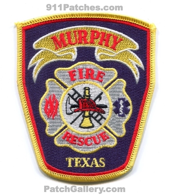 Murphy Fire Rescue Department Patch (Texas)
Scan By: PatchGallery.com
Keywords: dept.