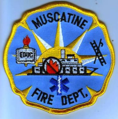Muscatine Fire Dept (Iowa)
Thanks to Dave Slade for this scan.
Keywords: department