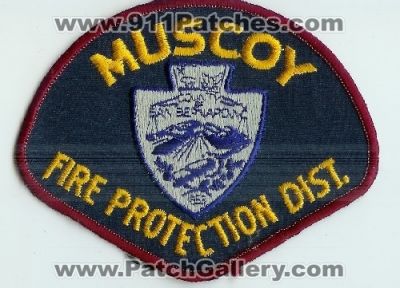 Muscoy Fire Protection District (California)
Thanks to Mark C Barilovich for this scan.
Keywords: dist. san bernardino county