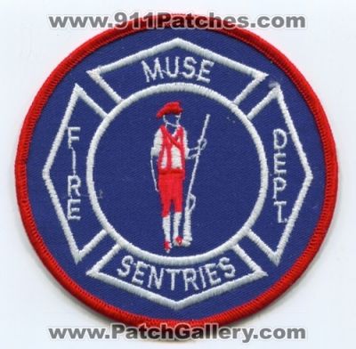 Muse Fire Department Sentries (Pennsylvania)
Scan By: PatchGallery.com
Keywords: dept.