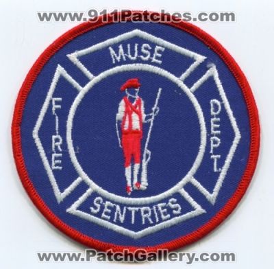 Muse Fire Department Sentries (Pennsylvania)
Scan By: PatchGallery.com
Keywords: dept.