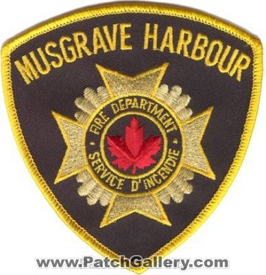 Musgrave Harbour Fire Department (Canada NL)
Thanks to zwpatch.ca for this scan.
