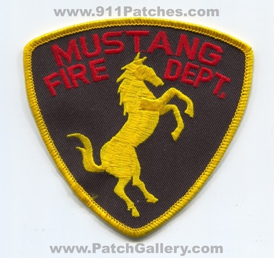 Mustang Fire Department Patch (Oklahoma)
Scan By: PatchGallery.com
Keywords: dept.