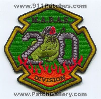 Mutual Aid Box Alarm System MABAS Division 20 Patch (Illinois)
Scan By: PatchGallery.com
Keywords: fire department dept. m.a.b.a.s.