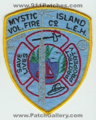 Mystic Island Volunteer Fire Company (New Jersey)
Thanks to Mark C Barilovich for this scan.
Keywords: vol. co. l.e.h. leh little egg harbor township twp.
