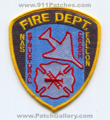 Naval Air Station NAS Fallon Fire Department Structural Crash USN Navy Military Patch (Nevada)
Scan By: PatchGallery.com
Keywords: n.a.s. dept. u.s.n.