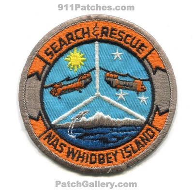 Naval Air Station NAS Whidbey Island Search and Rescue SAR USN Navy Military Patch (Washington)
Scan By: PatchGallery.com
Keywords: & ems helicopter