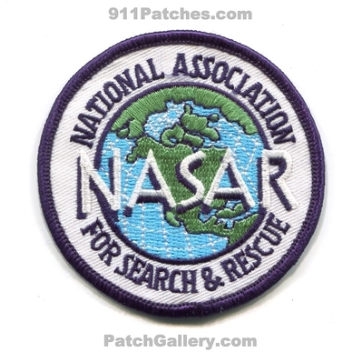 National Association For Search and Rescue Patch (Virginia)
Scan By: PatchGallery.com
Keywords: assoc. assn. & nasar