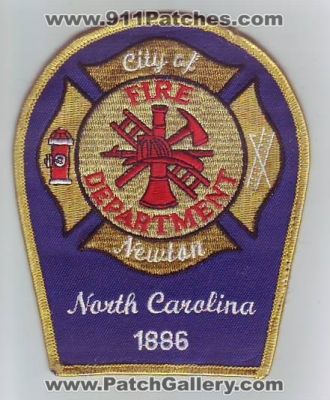 Newton Fire Department (North Carolina)
Thanks to Dave Slade for this scan.
Keywords: dept. city of