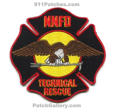 Newport News Fire Department Technical Rescue Patch (Virginia)
Scan By: PatchGallery.com
Keywords: nnfd dept.