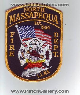 North Massapequa Fire Department (New York)
Thanks to Dave Slade for this scan.
Keywords: dept. nassau county l.i.n.y.