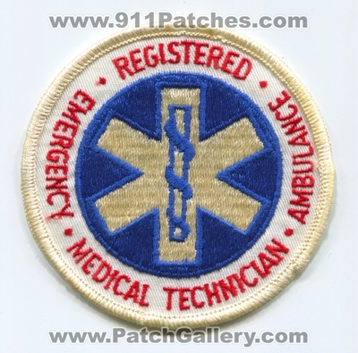 Nationally Registered Emergency Medical Technician NREMT Ambulance EMS Patch (No State Affiliation)
Scan By: PatchGallery.com
Keywords: nremta n.r.e.m.t.a.