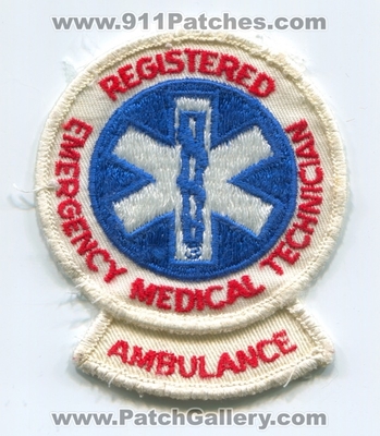 Nationally Registered Emergency Medical Technician NREMT Ambulance EMS Patch (No State Affiliation)
Scan By: PatchGallery.com
Keywords: nremta n.r.e.m.t.a.